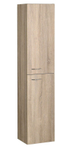 Aqualine ZOJA/KERAMIA FRESH skříňka vysoká 30x140x20cm, dub platin 51157
