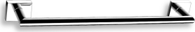 Novaservis Držák ručníků 450 mm Titania Elis chrom 66427,0