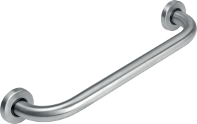 Novaservis Madlo rovné s krytkami 400 mm kartáčovaná nerez R6640,4