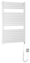 Aqualine TONDI-E elektrické otopné těleso rovné 600x970 mm, 400 W, bílá DE460T