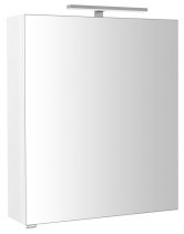 Sapho RIWA galerka s LED osvětlením, 60x70x17cm, bílá lesk RIW060-0030