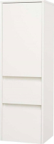 Mereo Opto koupelnová skříňka vysoká 125 cm, levé otevírání, bílá CN914L