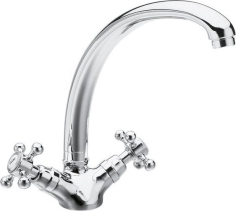 Sapho ANTEA stojánková dřezová baterie, výška 265mm, chrom 3111