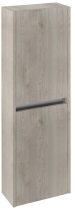 Sapho NIRONA skříňka vysoká 40x140x20cm, 2x dvířka, levá/pravá, dub Mocca NR450-1212