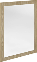Sapho NIROX zrcadlo v rámu 60x80cm, jilm bardini NX608-1313