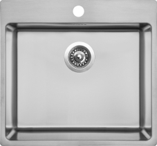Nerezový dřez Sinks BLOCKER 550 V 1mm kartáčovaný STSBLR5505051V