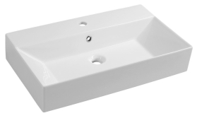 Isvea SISTEMA keramické umyvadlo 70x42cm, bílá 10SF50070