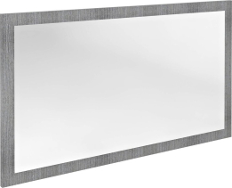 Sapho NIROX zrcadlo v rámu 1200x700mm, dub stříbrný NX127-1111
