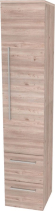 Mereo Bino, koupelnová skříňka vysoká 163 cm, pravá, Multidecor, Dub Nelson CN698DNLS