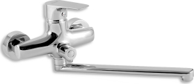 Novaservis Paneláková baterie bez příslušenství150mm Titania Nice chrom 97071/1,0