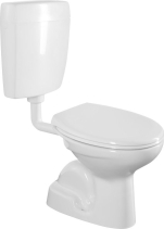 CREAVIT WC kombi, dvojtlačítko 4, 5/6l, spodní odpad, bílá TP3406
