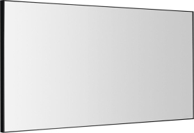 Sapho AROWANA zrcadlo v rámu 1200x600mm, černá mat AWB1260