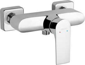 Novaservis Nástěnná sprchová baterie bez přísl. ALGEO SQUARE chrom 82061/1,0