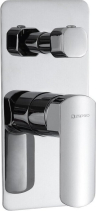 Sapho MIXONA podomítková sprchová baterie, 2 výstupy, chrom MG042