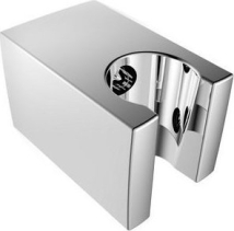 Aqualine Držák sprchy hranatý, pevný, ABS/chrom SK050