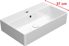 GSI KUBE X keramické umyvadlo 60x37cm, bílá ExtraGlaze 9454111