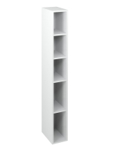 Sapho ESPACE otevřená policová skříňka 20x172x32cm, bílá ESC100-3030