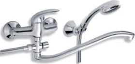 Novaservis Vanová paneláková baterie 150 mm Metalia 55 chrom 55032,0