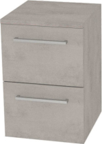 Mereo Bino koupelnová skříňka spodní 50 cm, Multidecor, Chromix stříbrný CN694ACST
