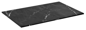 Sapho SKARA deska Rockstone 81, 2x12x46cm, black attica CG028-0598