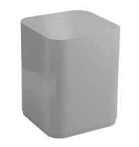 Gedy SEVENTY odpadkový koš výklopný, 8l, plast ABS, šedá 630908