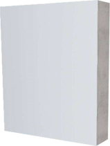 Mereo Koupelnová skříňka zrcadlová 60 cm, galerka, 1x dvířka levá, Multidecor, Chromix stříbrný CN798G61ACST