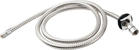 Sapho Sprchová průchodka na okraj vany včetně hadice F1/2"-M3/8" , hranatá, chrom 1205-11