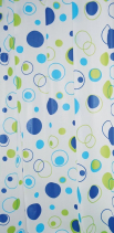 Aqualine Sprchový závěs 180x200cm, vinyl, bubliny ZV027
