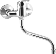 Aqualine AQUALINE 35 nástěnná baterie, rozteč 100mm, ramínko S, chrom 52232
