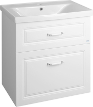 Aqualine FAVOLO umyvadlová skříňka 67x72, 5x44, 6cm, bílá mat FV270