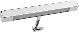 Aqualine VERONICA LED svítidlo, 6 W, 300x30x115 mm, IP44, chrom E26891CI