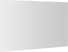 Sapho PLAIN zrcadlo s broušenou hranou 120x60cm, zakulacené rohy, CU free 1501-29