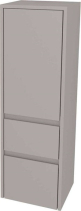 Mereo Opto koupelnová skříňka vysoká 125 cm, levé otevírání, Multidecor, Arktická šedá CN995LARS1