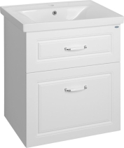 Aqualine FAVOLO umyvadlová skříňka 61, 5x72, 5x44cm, bílá mat FV265