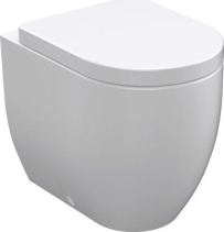 Kerasan FLO WC mísa stojící, 36x51, 5cm, spodní/zadní odpad, bílá 311601