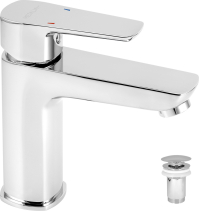 Novaservis Umyvadlová baterie s výpustí METALIA 58 ECO, chrom 58003,0