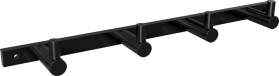 Sapho X-ROUND BLACK čtyřháček, černá mat XR204B