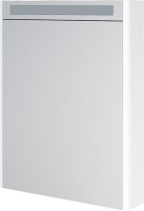 Mereo Siena, koupelnová galerka 64 cm, zrcadlová skříňka, bílá lesk CN415GB