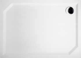 Gelco SARA sprchová vanička z litého mramoru, obdélník 110x80cm, hladká HS11080