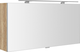 Sapho CLOE galerka s LED osvětlením 100x50x18cm, dub alabama CE100-0022