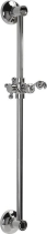 Sapho ANTEA sprchová tyč, posuvný držák, kulatá, 670mm, chrom SAL0031