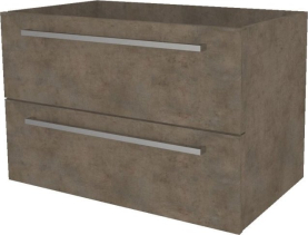 Mereo Bino, koupelnová skříňka 101 cm, Multidecor, Beton Chicago tm šedý CN692SBCS2