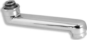 Novaservis Výtokové ramínko rovné 17 cm chrom RAM1069,0