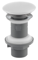 Isvea Umyvadlová výpust 5/4“, click-clack, keramická zátka, 20-70mm, bílá mat 38TP0166I