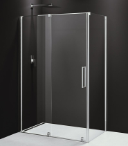 Polysan ROLLS obdélníkový sprchový kout 1500x800 mm, L/P varianta, čiré sklo RL1515RL3215