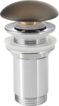Sapho PRIORI umyvadlová výpust 5/4“, click-clack, keramická zátka, 10-50mm, bronz PV032