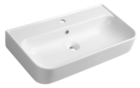 Isvea SISTEMA U keramické umyvadlo 70x38cm, bílá 10PL53070