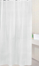 Aqualine Sprchový závěs 180x200cm, polyester, bílá ZP001