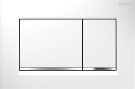 Geberit GEBERIT SIGMA30 ovládací tlačítko, bílá lesk/chrom 115.883.KJ.1