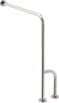 Sapho HANDICAP opěrné madlo PRAVÉ 800x850mm, nerez lesk XH528